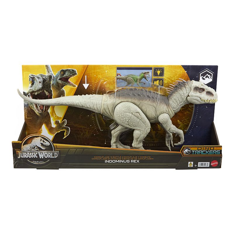 Mattel Jurassic World Camouflage 'N Battle Indominus Rex Action Figure