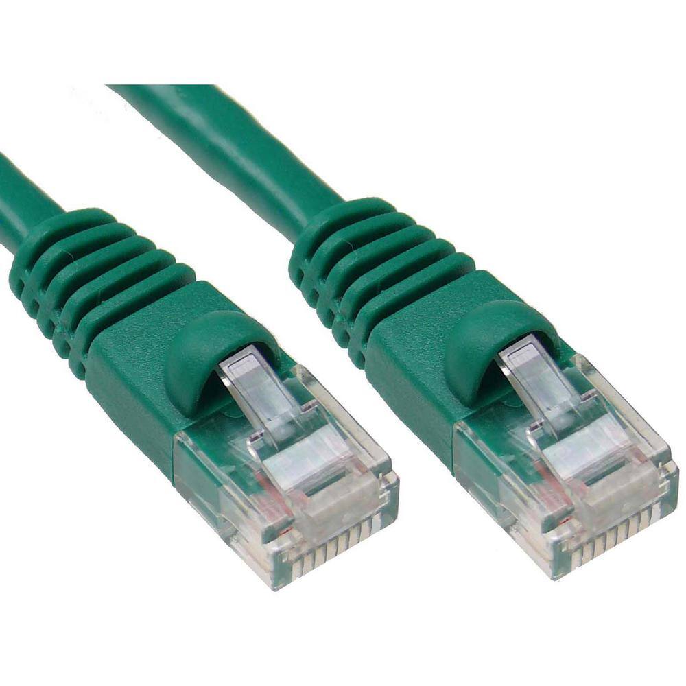 NTW 50 ft. Cat6 Snagless Unshielded (UTP) Network Patch Cable Green 345-U6-050GN