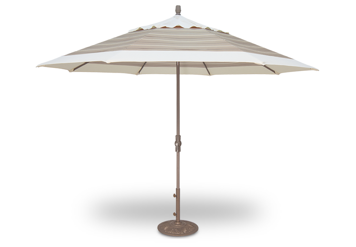 Treasure Garden 11' Collar Tilt Octagon Umbrella