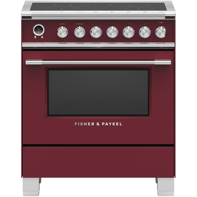 Fisher & Paykel 30-inch Freestanding Electric Range with Induction Technology OR30SCI6R1