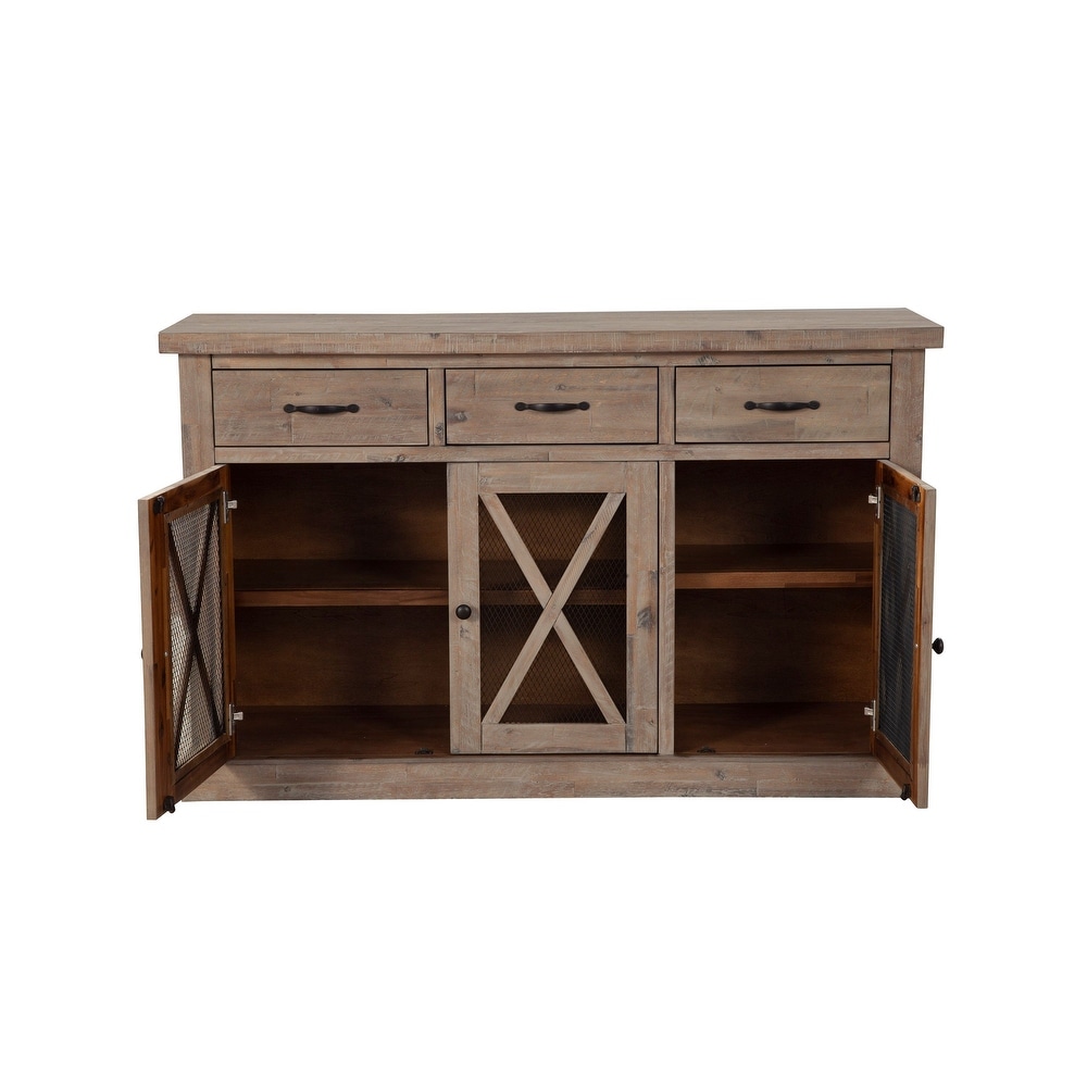 Newberry Sideboard  Weathered Natural