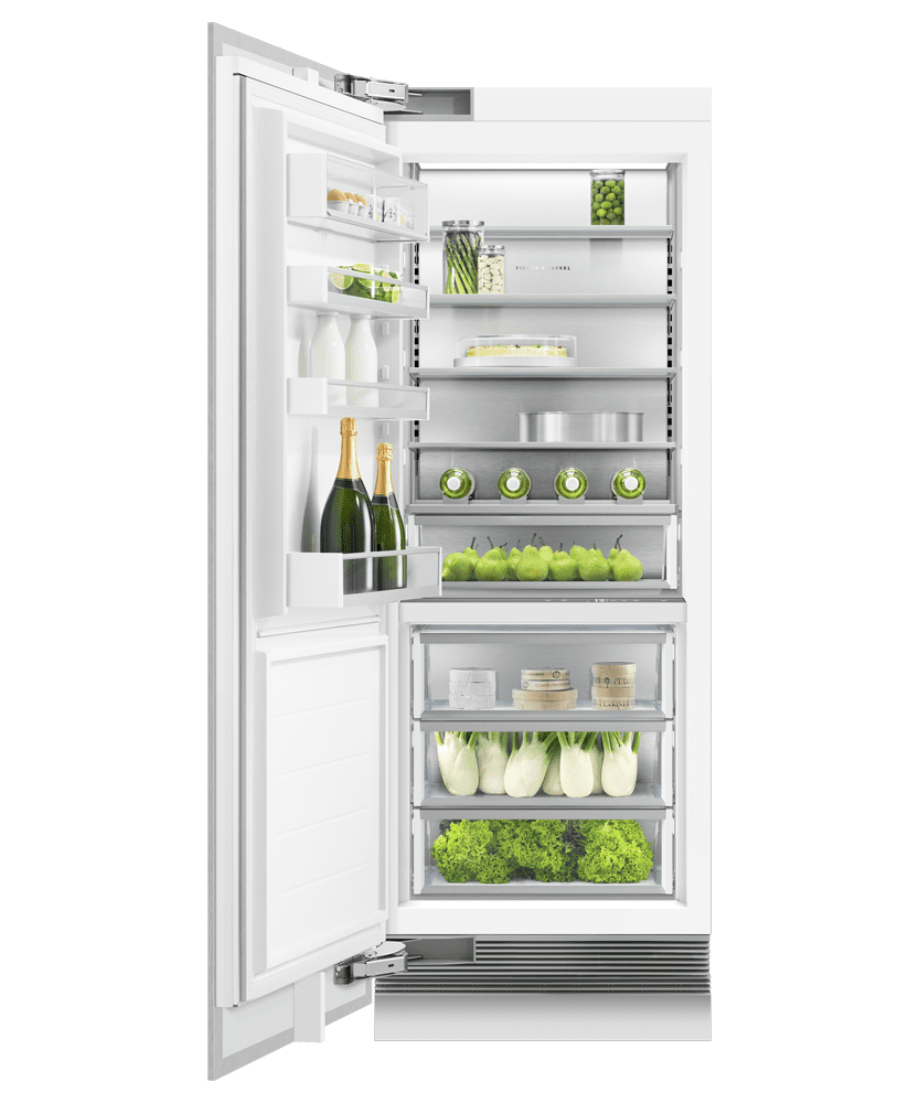 Fisher & Paykel RS3084SLHK1 Integrated Column Refrigerator, 30