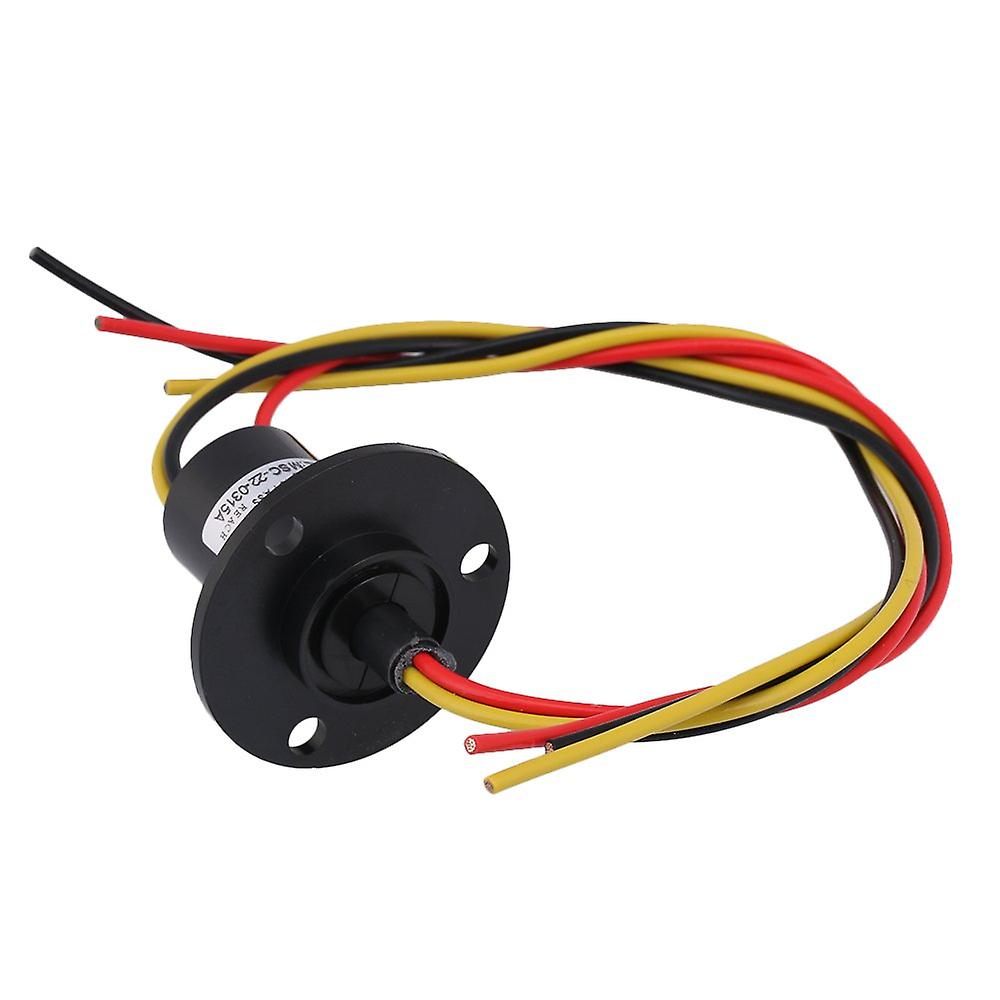 240V Metal 3 Wires 15A Capsule Slip Ring Hat Type Conductive Ring