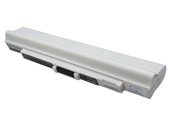 Acer Aspire One 531 Aspire One 751 A White 4400mAh Replacement Battery BatteryClerkcom Laptop and Notebook