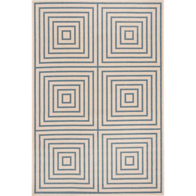 Linden Lnd123 Power Loomed Indoor outdoor Area Rug Safavieh