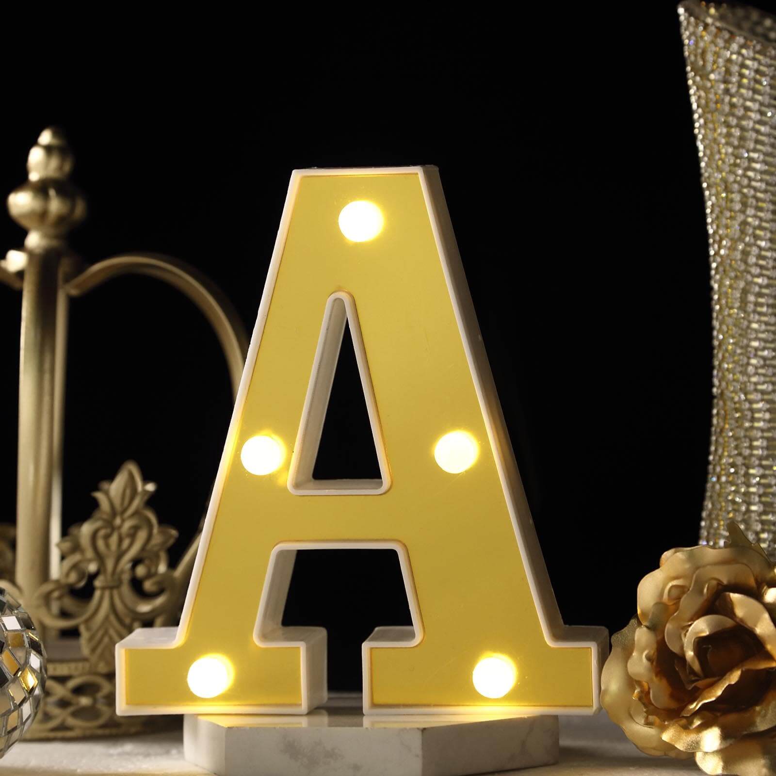 Gold 3D Marquee 