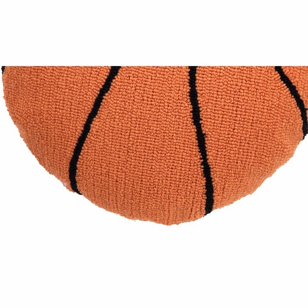 C amp f Home Basketball Shaped Hooked Pillow