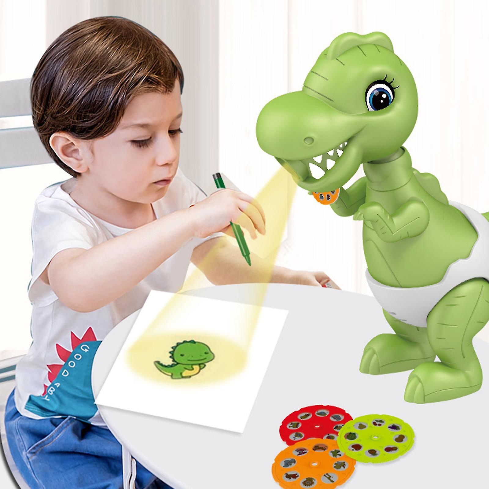 Plastic Dinosaur For Doll For Preschool Kids Early Educational Art Study Toy