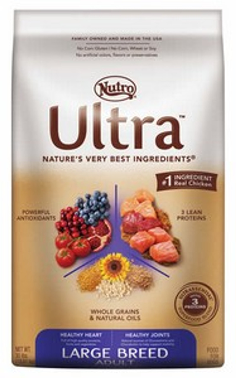 Nutro Ultra Large Breed Adult Dog Food， 30 Lb.