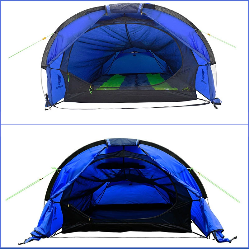 Couples Lightweight Cabin Waterproof 2 Person Electric Sun Protective Hiking Automatic Camping Tent