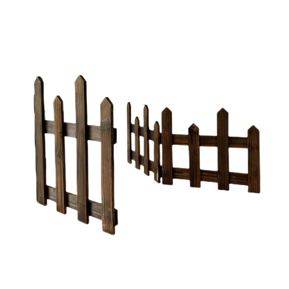 Manufacturer supply fir wooden small garden trellis fence wall wooden garden fence