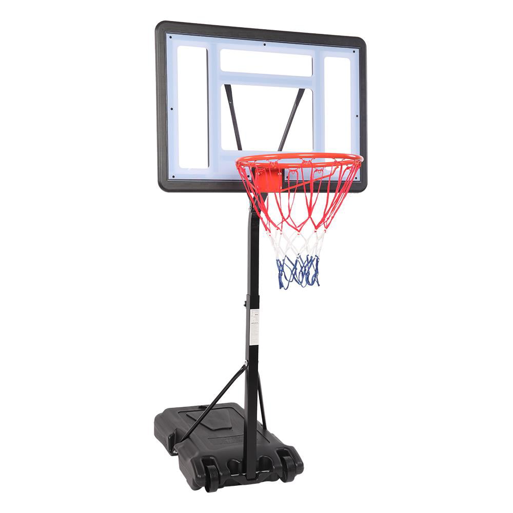 Zimtown Height Adjustable Portable Swimming Pool Basketball Hoop