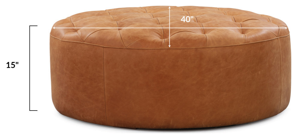 Poly and Bark Ascot Ottoman   Transitional   Footstools And Ottomans   by Edgemod Furniture  Houzz