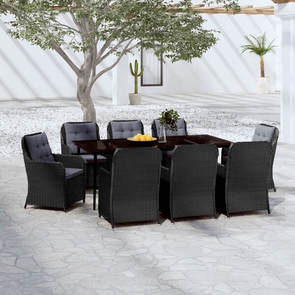 vidaXL 3/5/7 Piece Patio Dining Set