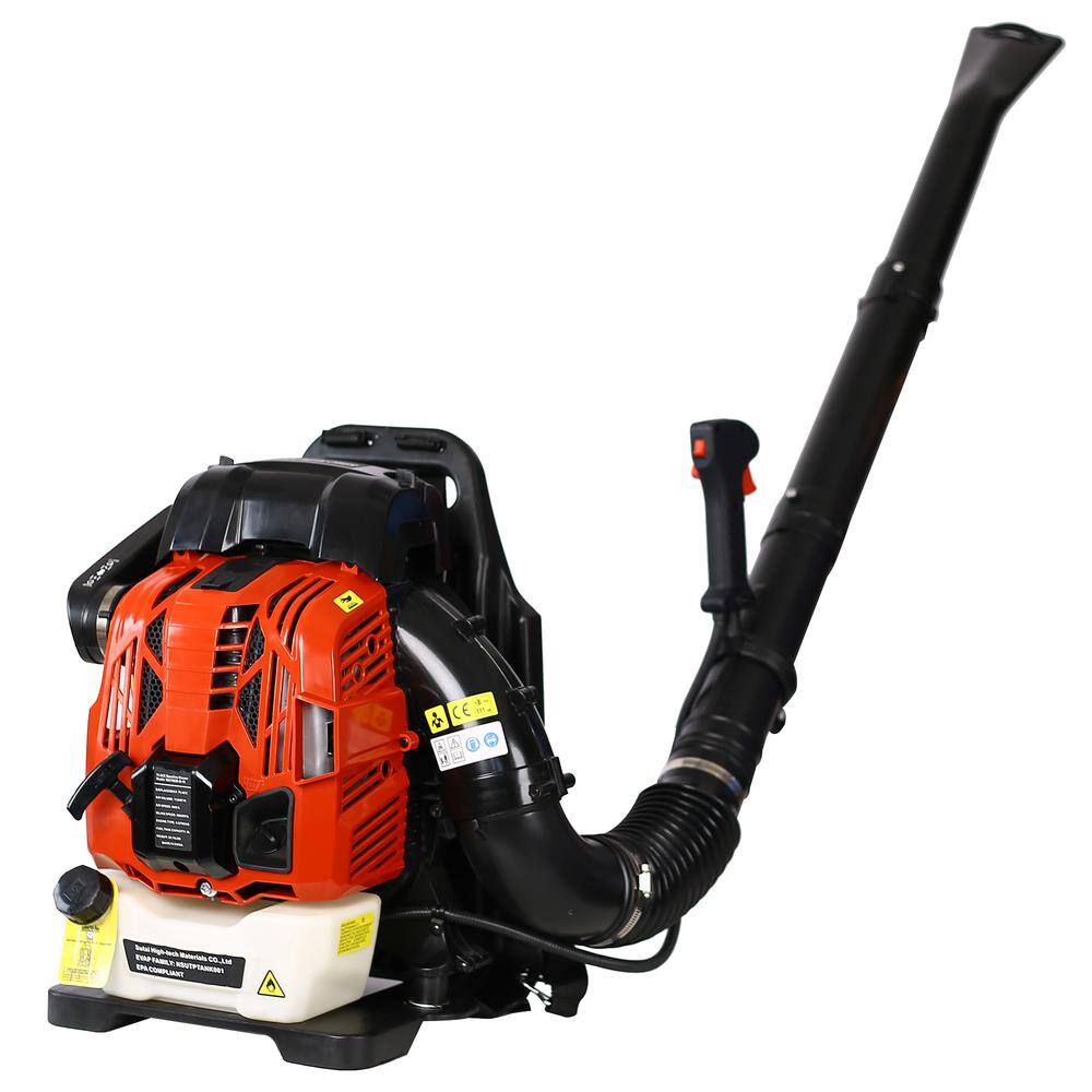 Kadehome 192 MPH 750 CFM 76cc 4 Stroke Gas Backpack Leaf Blower with Extension Tube GH-067