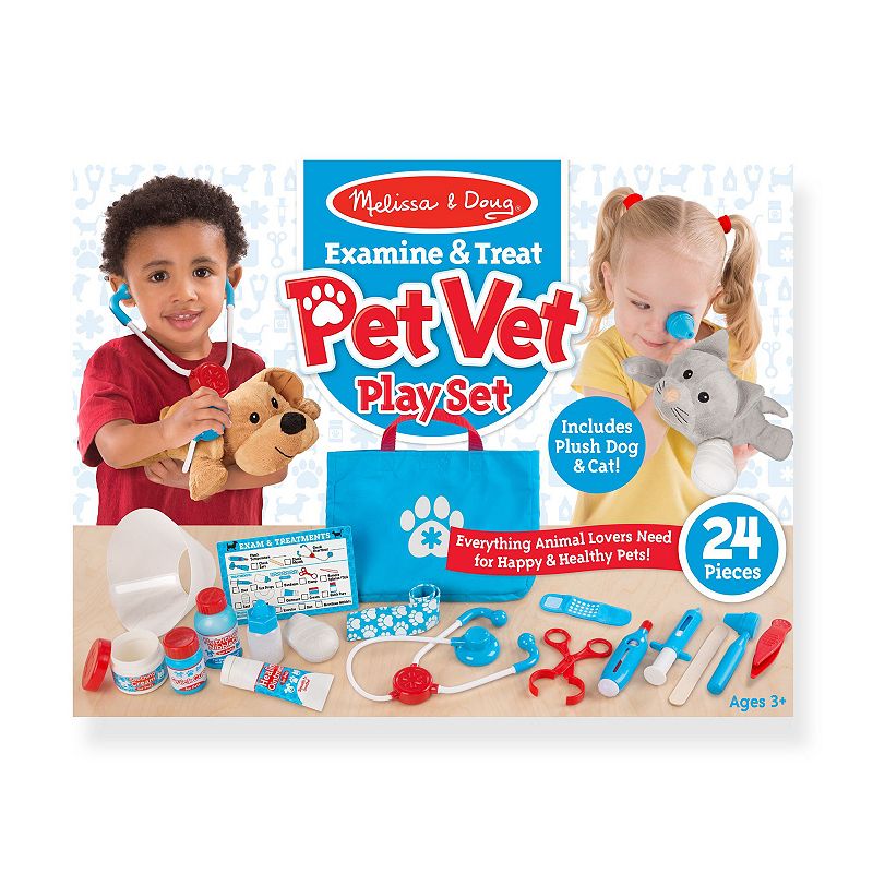 Melissa and Doug Examine and Treat Pet Vet Set