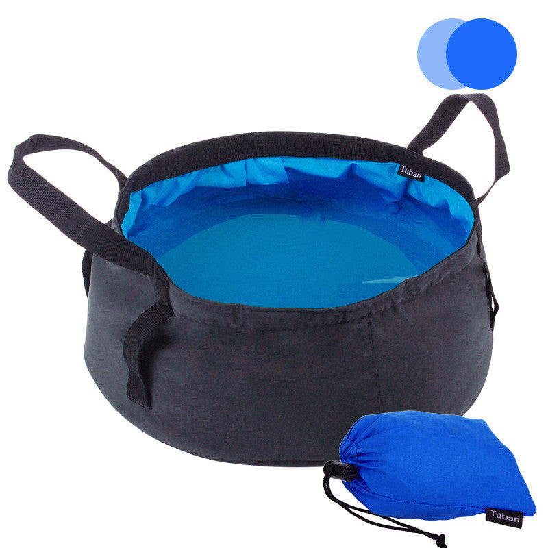 Portable Ultra Light 8.5L Outdoor Folding Camping Washbasin Equipment Travel Kit