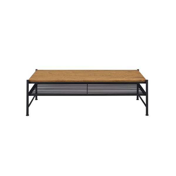 ACME Kande Coffee Table in Oak and Black