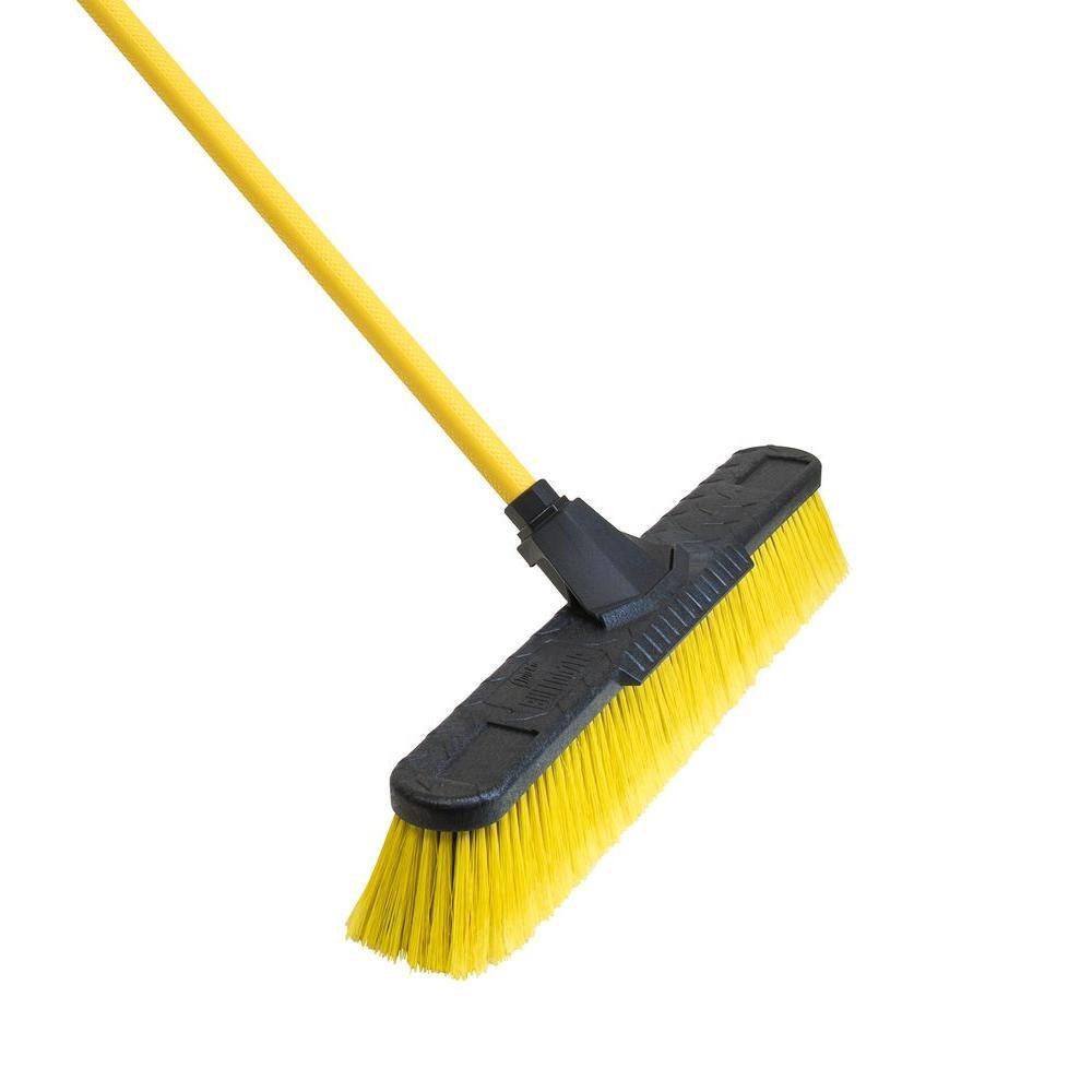 Quickie Bulldozer 24 in. Multi-Surface Fiberglass Push Broom 639JSFG