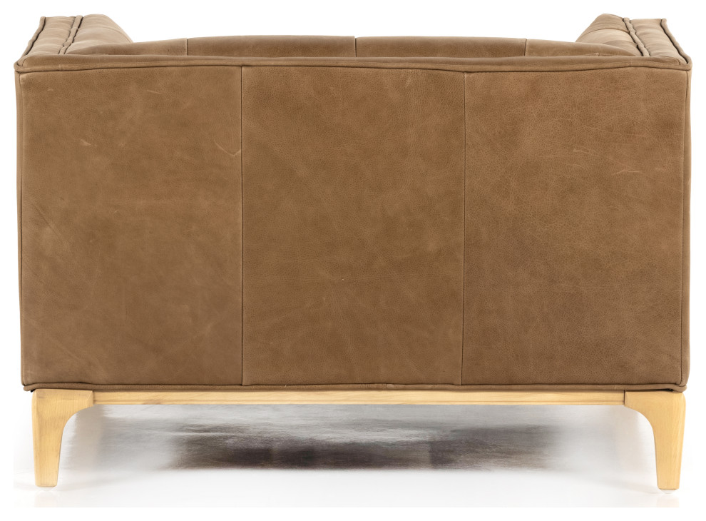 Dylan Chaise Lounge  Palermo Drift   Contemporary   Indoor Chaise Lounge Chairs   by Four Hands  Houzz