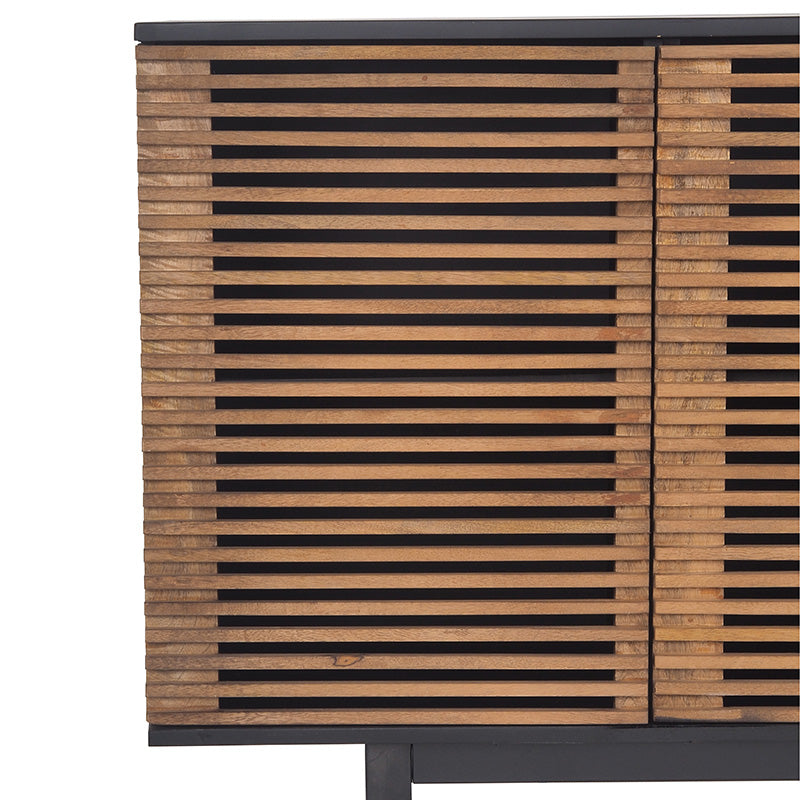 ACADIA Sideboard Buffet 170cm - Honey & Black