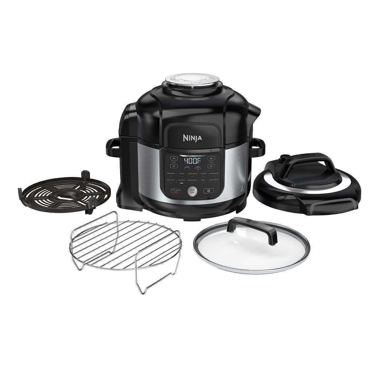 Ninja Foodi Pro 6.5-Quart Pressure Cooker with TenderCrisp， 11-in-1 Programmable