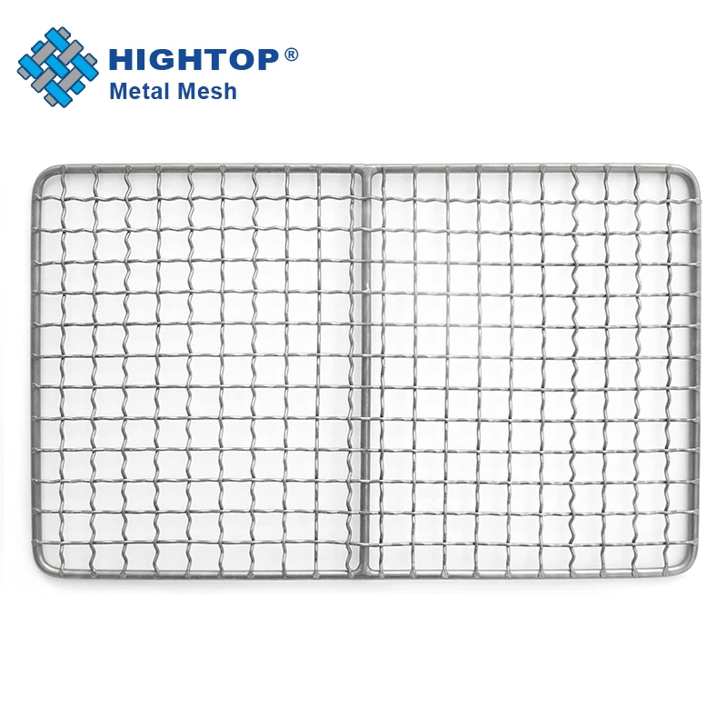 Titanium Multi Purpose Cross Wire Steaming Barbecue Grills Grate Racks for Outdoor Camping