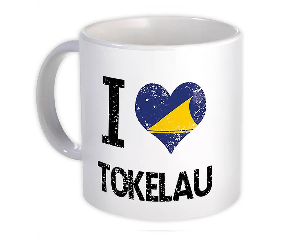 Gift Mug: I Love Tokelau Heart