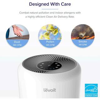 LEVOIT VortexAir True HEPA Air Purifier 220 Sq Ft HEAPAPLVNUS0132Y