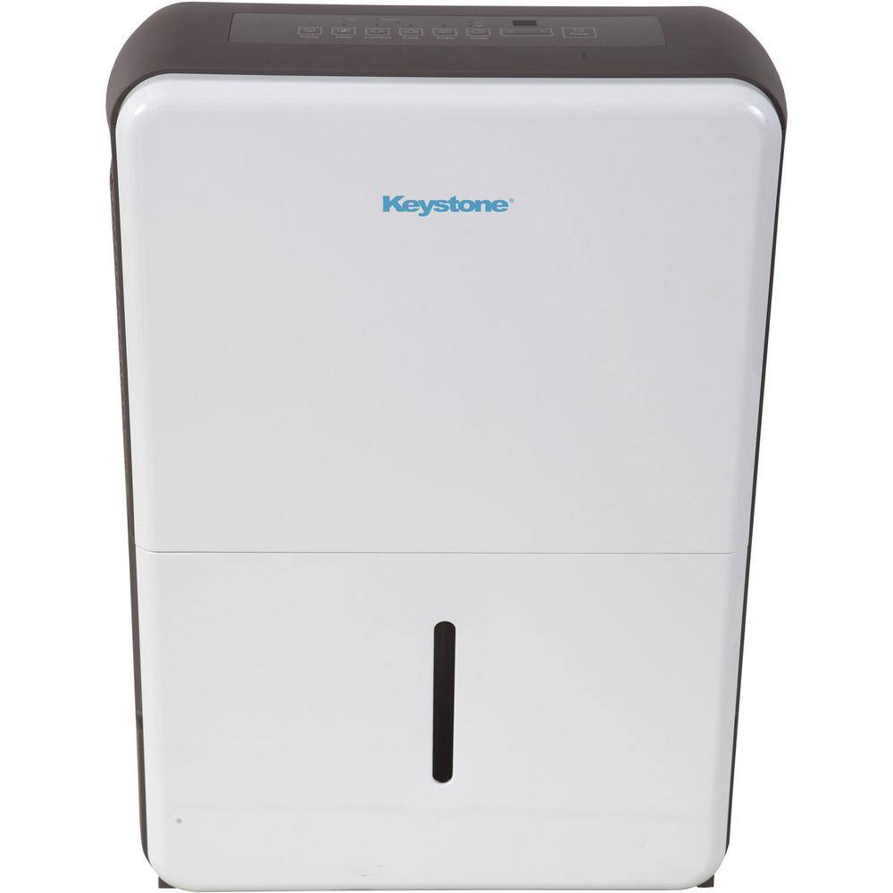 Keystone Energy Star 35-Pint Dehumidifier for up to 3000 Sq.Ft. LED Display Timer Portable wWheels Auto-Shutoff KSTAD354E