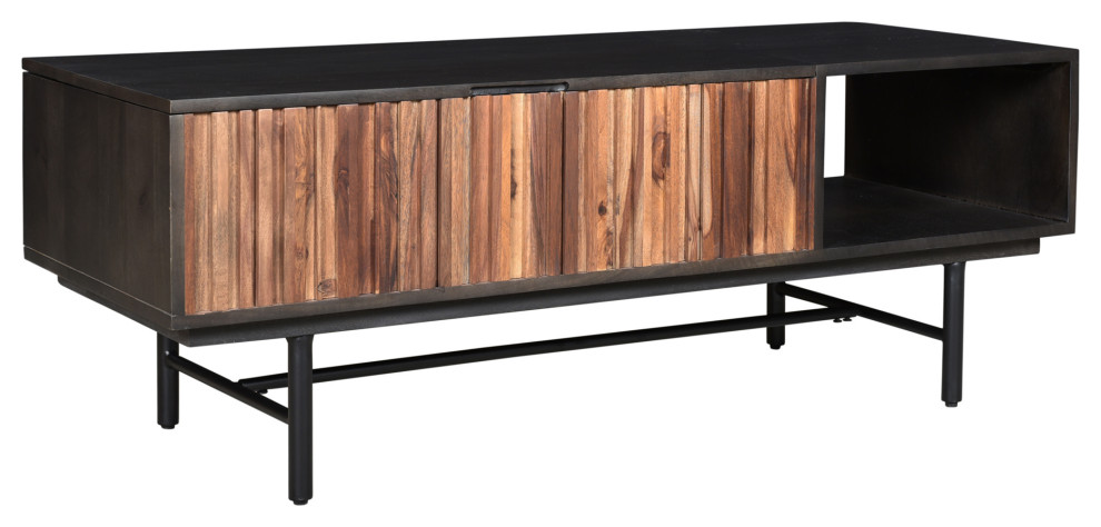 Jackson Storage Coffee Table   Industrial   Coffee Tables   by Sideboards and Things  Houzz