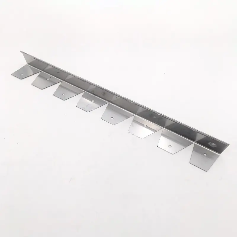 JNZ Manufacturer Supply Landscape Tools Accessories Easy Assemble Metal Garden Bordering Edging Stainless Steel Lawn Edging