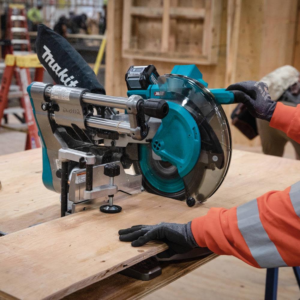 Makita 40V max XGT Dual Bevel Sliding Compound Miter Saw Kit 10 Brushless Cordless AWS Capable ;