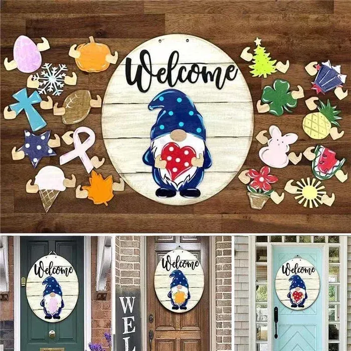 🔥 BIG SALE - 49% OFF🔥🔥 🎉-Cute 3D Seasonal Interchangeable