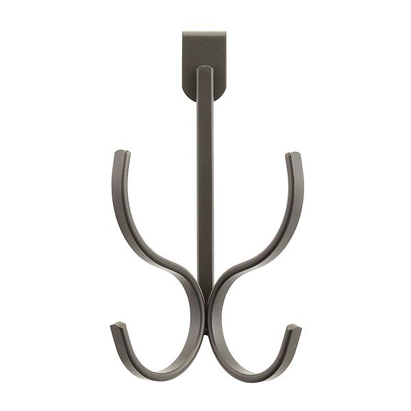 Richmond Industrial Grey Over the Door Double Hook