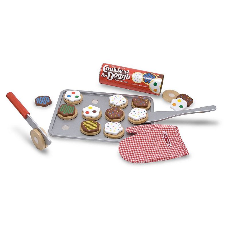 Melissa and Doug Wooden Slice and Bake Cookie Set