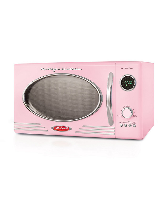 Nostalgia Retro 0.9 Cubic Feet Microwave