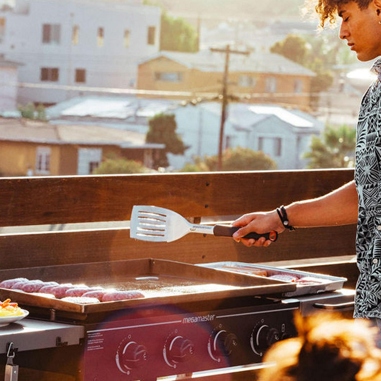 Megamaster 4Burner Griddle Top Propane Gas Grill  Crowdfused