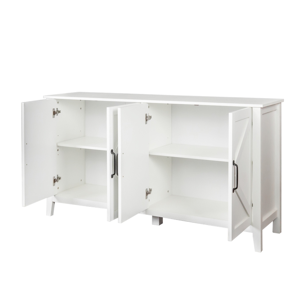 Freestanding Sideboard Storage Cabinet for Living Room Office Bedroom