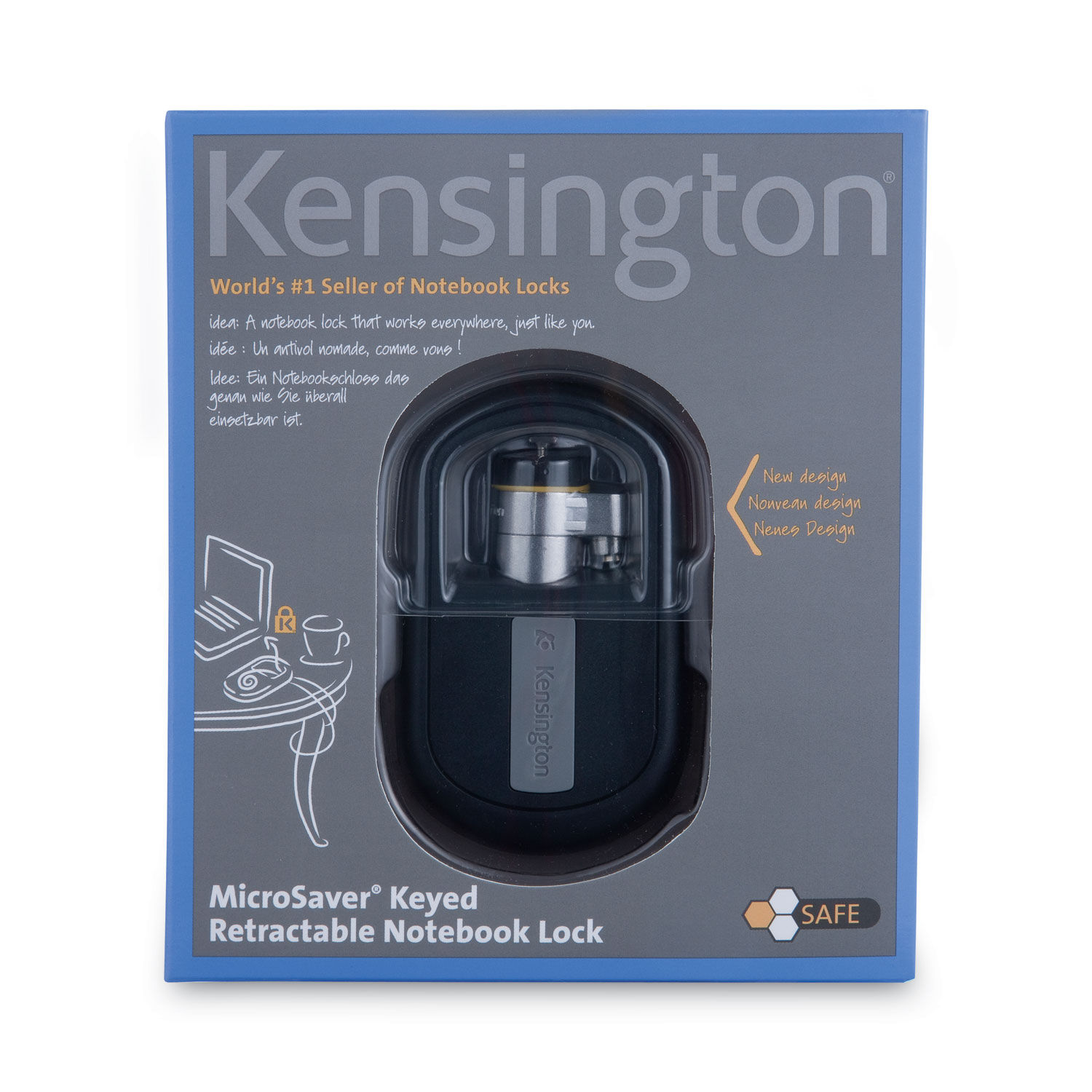 MicroSaver Cable Lock by Kensingtonandreg; KMWK64538US