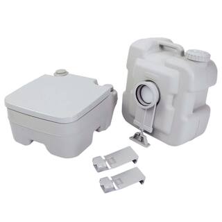 Whatseaso 1-piece 5.3 Gallons Per Flush and GPF Single Flush Square Toilet in. Green Seat Included AUN-110510889