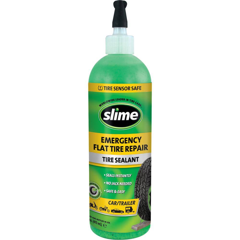 Slime Emergency Tire Sealant - 16 oz. (CarTrailer) 10011