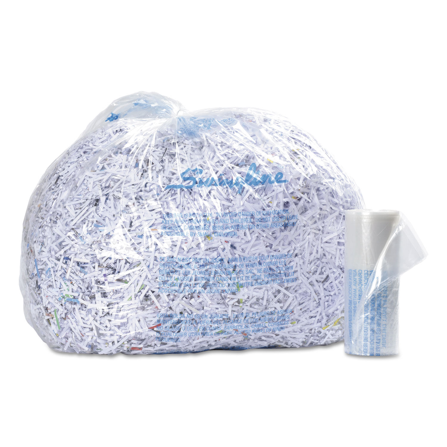 Plastic Shredder Bags for TAA Compliant Shredders by GBCandreg; SWI1145482