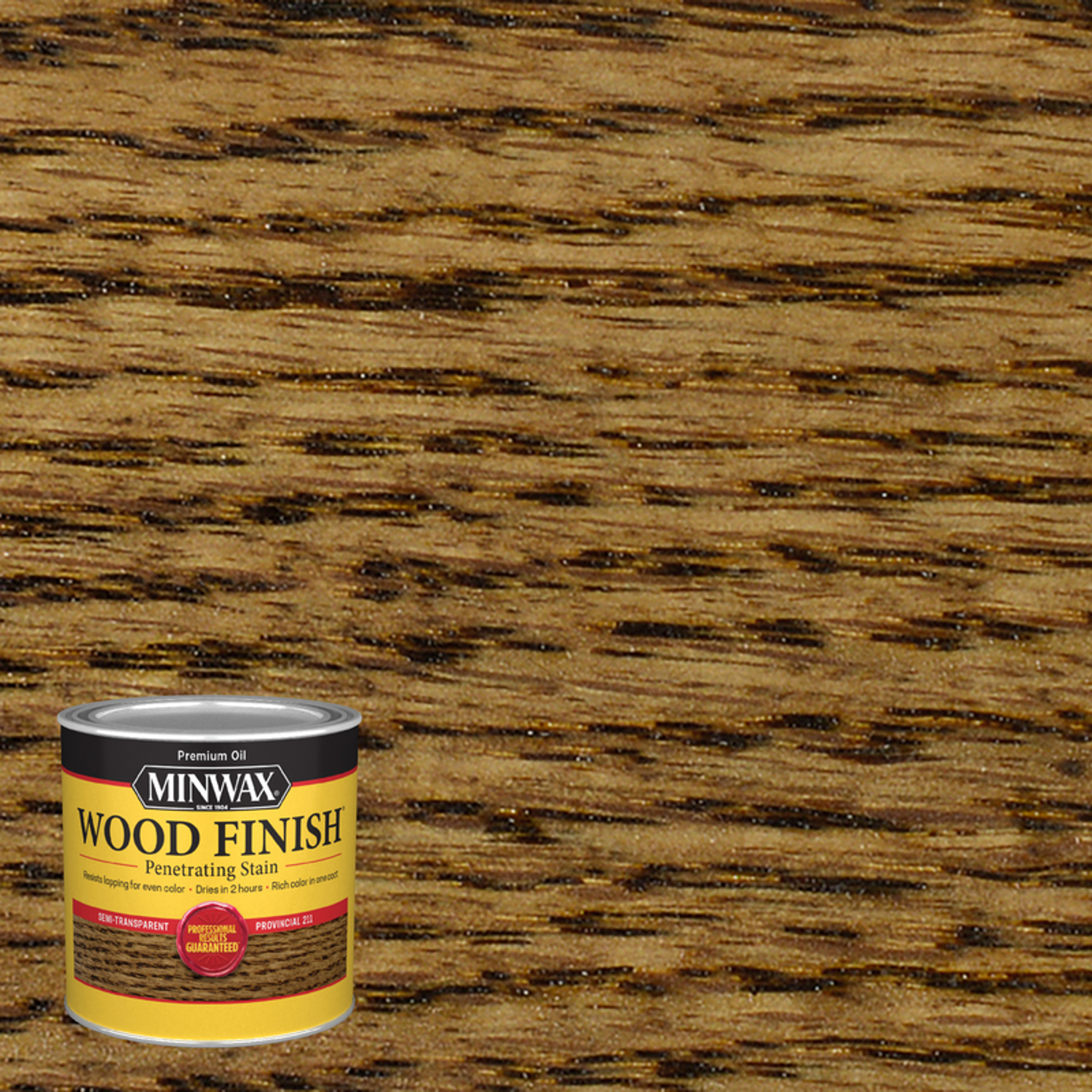 Minwax Wood Finish Semi-Transparent Provincial Oil-Based Penetrating Wood Stain 0.5 pt