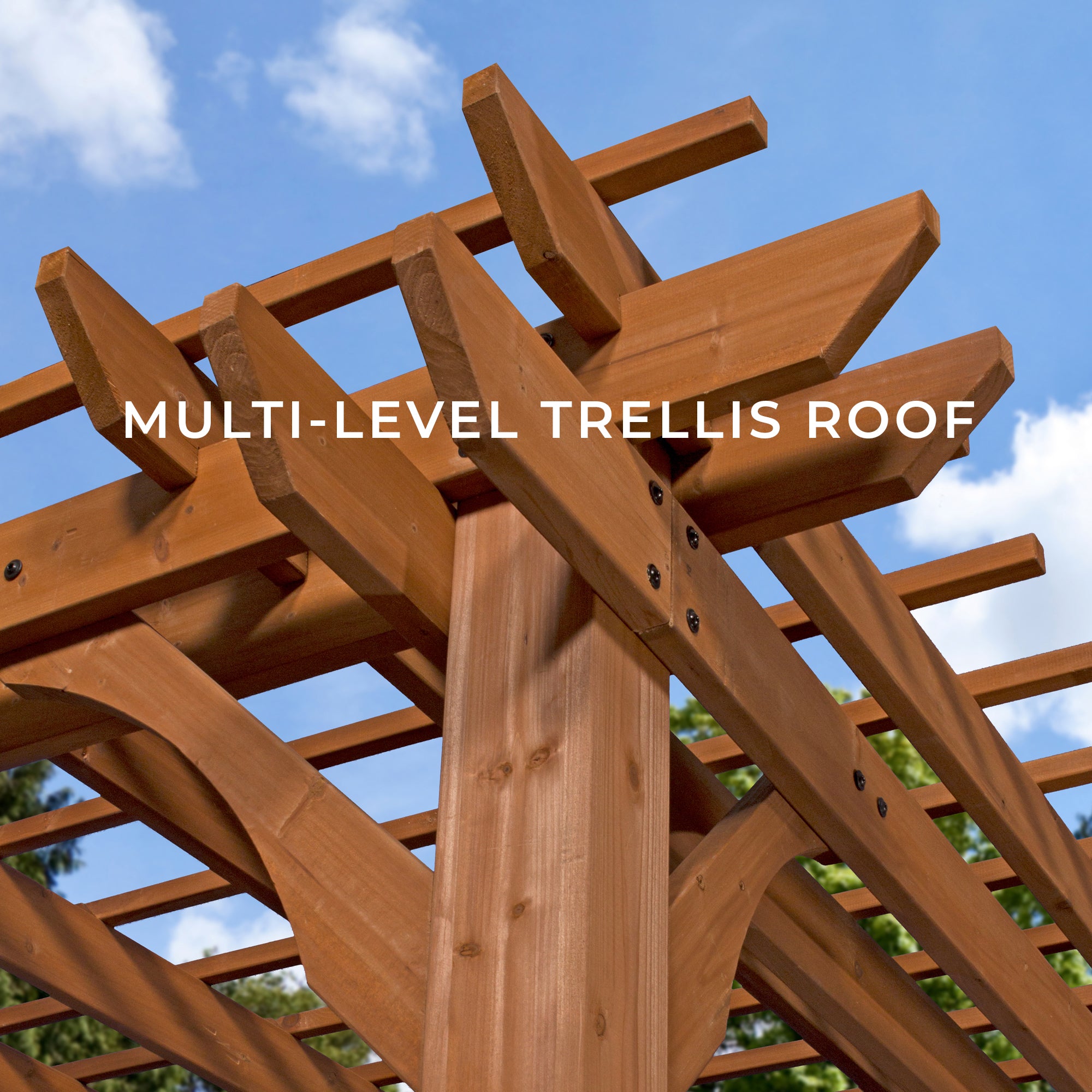 Backyard Discovery 10 x 14 Cedar Pergola