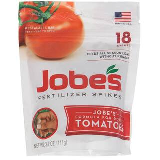 Jobe's 3.9 oz. Tomato Plant Food Fertilizer Spikes (18-Pack) 06005