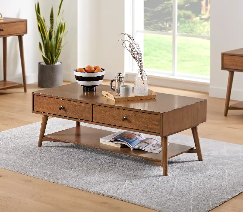 Robin Cinnamon Brown Coffee Table