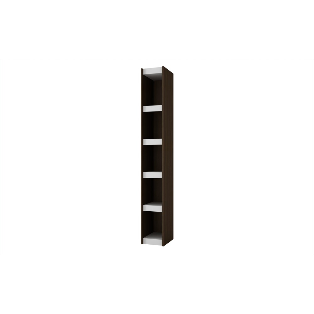 Accentuations by Manhattan Comfort Valuable Parana Bookcase 1.0 with 5 Shelves