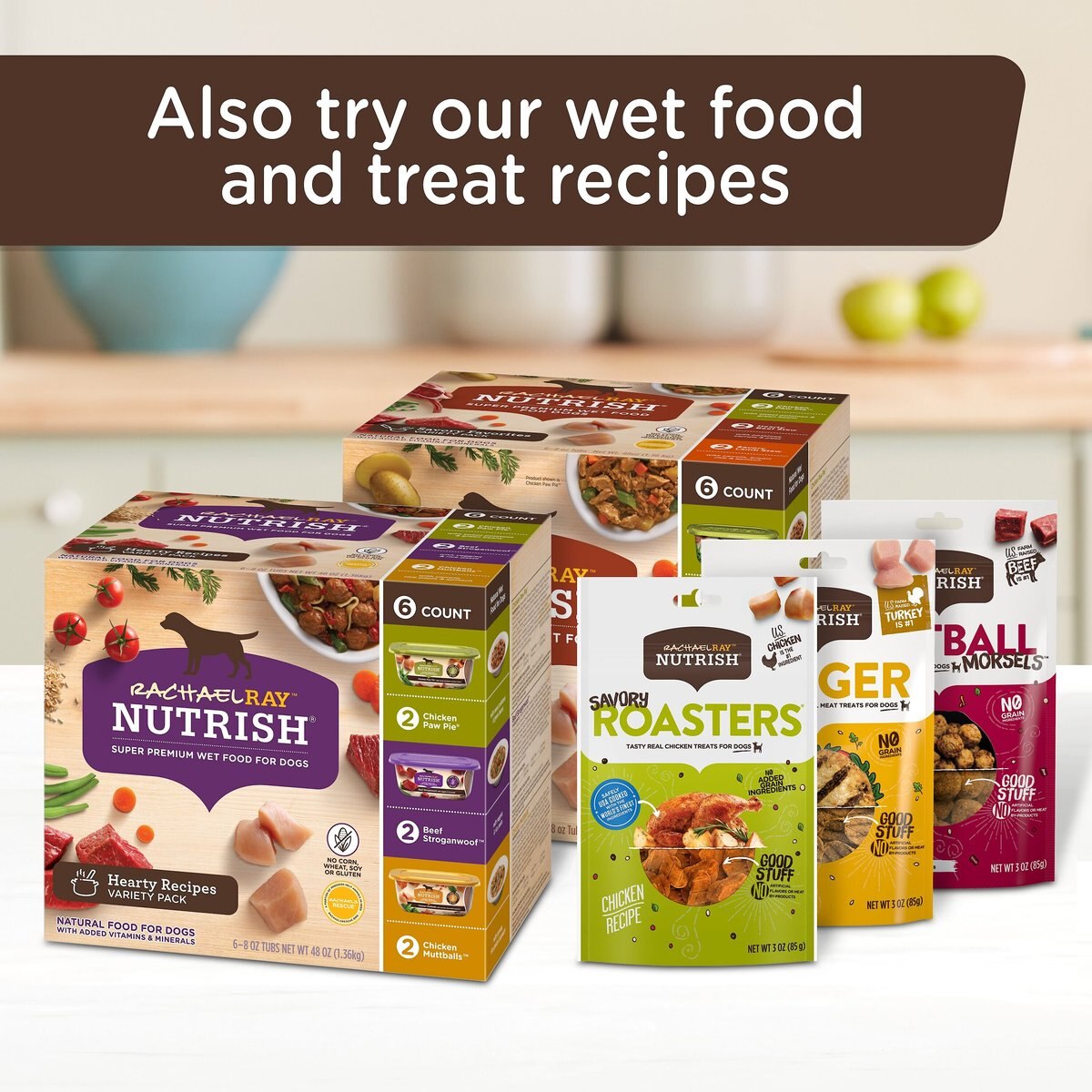 Rachael Ray Nutrish Zero Grain Natural Chicken and Sweet Potato Recipe Grain-Free Dry Dog Food