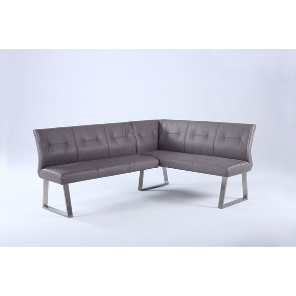 Somette Contemporary Tufted-Back Reversible Nook